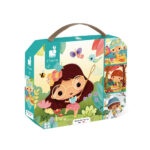 4 Puzzle 4 Anatimpuri 6-9-12-16 piese Janod — изображение 4