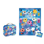 Puzzle Rock concert unicorni 24 piese Janod