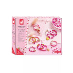 Set de ceatie 10 inele frumoase cu perle Janod - imagine 5