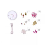 Set de ceatie 10 inele frumoase cu perle Janod - imagine 3