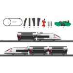 Tren TGV Duplex Express MARKLIN - imagine 3