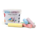 Set Creta Colorata Street chalks Bo HAPPY PEOPLE