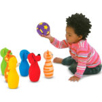 Jucarie bowling pentru copii Colorful Bowling Friends KSKIDS - imagine 3