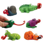 Jucarie antistres Long Tongue Creatures Keycraft