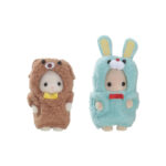 Set 2 figurine in costum epuras, catelus Sylvanian Families - imagine 2