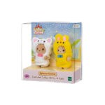 Set 2 figurine in costum epuras, pisicuta Sylvanian Families