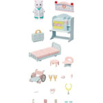 Set de joca Doctor cu accesori Sylvanian Families - imagine 3
