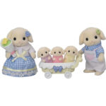 Set 5 figurine iepurasi accesorii Sylvanian Families - imagine 2