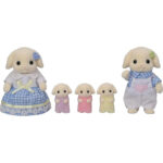 Set 5 figurine iepurasi accesorii Sylvanian Families - imagine 3