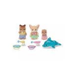 Set 3 figurine la plaja Sylvanian Families — изображение 2