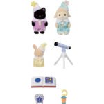 Set 3 figurine Pigiama Party Sylvanian Families - imagine 3