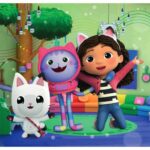 Puzzle Gabby s Dollhouse 3X48 CLEMENTONI — изображение 3