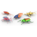 Set 5 gandaci interactive Nano Real Bugs HEXBUG SPIN MASTER — изображение 2