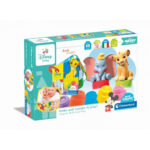 Constructor moale + carte Disney Classic Clemmy CLEMENTONI