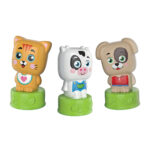 Constructor moale + carte Animalute Clemmy CLEMENTONI - imagine 2