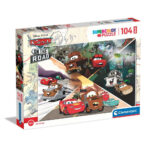 Puzzle Cars on the Road 104buc CLEMENTONI