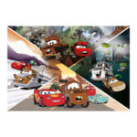 Puzzle Cars on the Road 104buc CLEMENTONI - imagine 2
