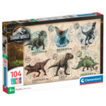 Puzzle Jurassic World 104 piese CLEMENTONI