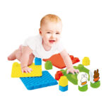 Covoras senzorial -constructor moale MIFFY 6+ Clemmy CLEMENTONI — изображение 3