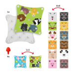 Puzzle fata de animale salbatic QUERCETTI - imagine 4