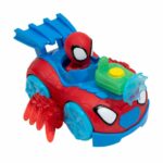 Vehiculul cu figurina Spidey Light N Go Web Crawler Spiderman JAZWARES — изображение 2