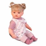 Papusa Beni interactiva 42 cm in Salopeta cu ciuperci Antonio Juan