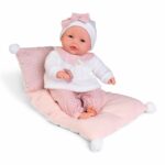 Papusa bebe interactiva BIMBA 37 cm cu perna mare Antonio Juan
