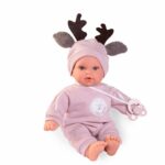 Papusa bebe interactiva KIKA in solopeta Ren 27cm Antonio Juan