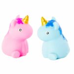 Jucarie antistres Unicorn cu lumina Keycraft