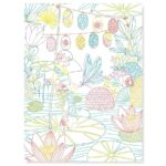 Mapa cu 3 postere de colorat Japonia Djeco — изображение 3