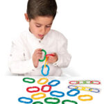 Zale Din Plastic Pentru Activitati De Indemanare 60 piese Miniland - imagine 3