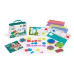 Joc Educational Forme Geometrice Cu Piese Translucide MINILAND