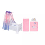 Pat Baby Annabell pentru papusi cu baldachin, stele luminoase ZAPF — изображение 2