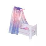 Pat Baby Annabell pentru papusi cu baldachin, stele luminoase ZAPF — изображение 3