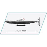 CONSTRUCTOR NAVA DE LUPTA U-BOOT U-96 TYP VIIC COBI — изображение 3