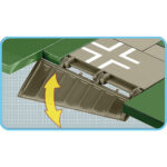 CONSTRUCTOR AVION MESSERSCHMITT ME 262A-1A COBI — изображение 4