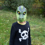 Masca Dino T-Rex, Verde Great Pretenders - imagine 3