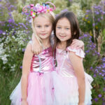 Rochie tutu curcubeu cu volane, roz / Multicolor, marimea 5-6 Great Pretenders — изображение 3