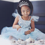 Rochie printesa cu paiete, albastra, Marimea 3-4 Great Pretenders - imagine 2