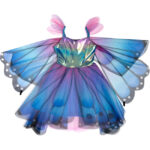 Rochie fluture siinaripata, albastru / violet, marimea 5-6 Great Pretenders - imagine 2