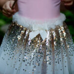 Set Elegant cu paiete aurii, Marimea 4-6 Great Pretenders - imagine 2