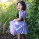 Set magic cu unicorn si aripi, culori pastelate, marimea 4-6 Great Pretenders - imagine 3