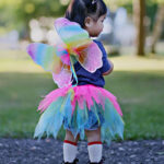 Set curcubeu Neon / aripi / Bagheta Magica, marimea 4-6 Great Pretenders - imagine 2