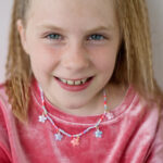 Colier Shimmer Flower Necklace Great Pretenders - imagine 2