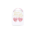 Cercei Glitter Heart Clip on Earrings assorted Great Pretenders - imagine 3