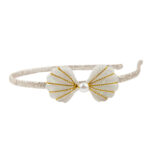 Banda Golden Mermaid Shell Headband Great Pretenders