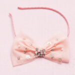Banda Starry Gem Bow Headband Great Pretenders