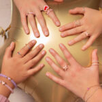 Inele Chic Butterfly Garden Rings, 4 buc Great Pretenders - imagine 2
