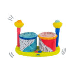 Jucarie primul meu set de tobe 12+luni Lamaze TOMY - imagine 2