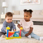 Jucarie primul meu set de tobe 12+luni Lamaze TOMY - imagine 4